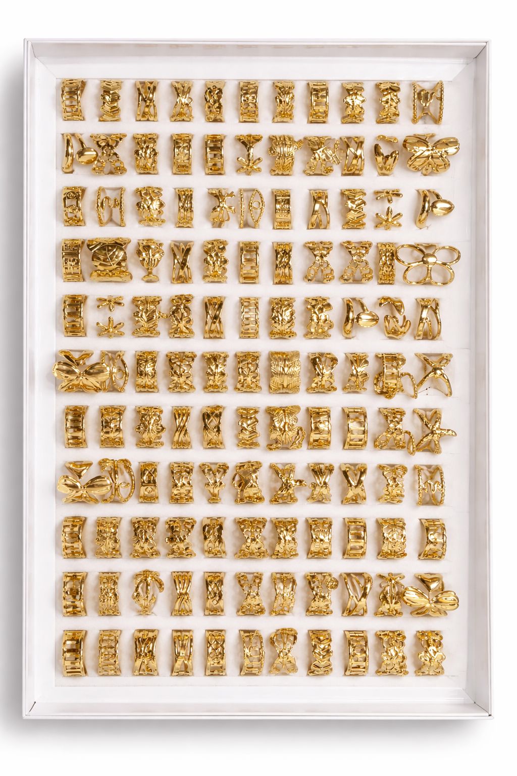 White box (Pack of 100 rings)