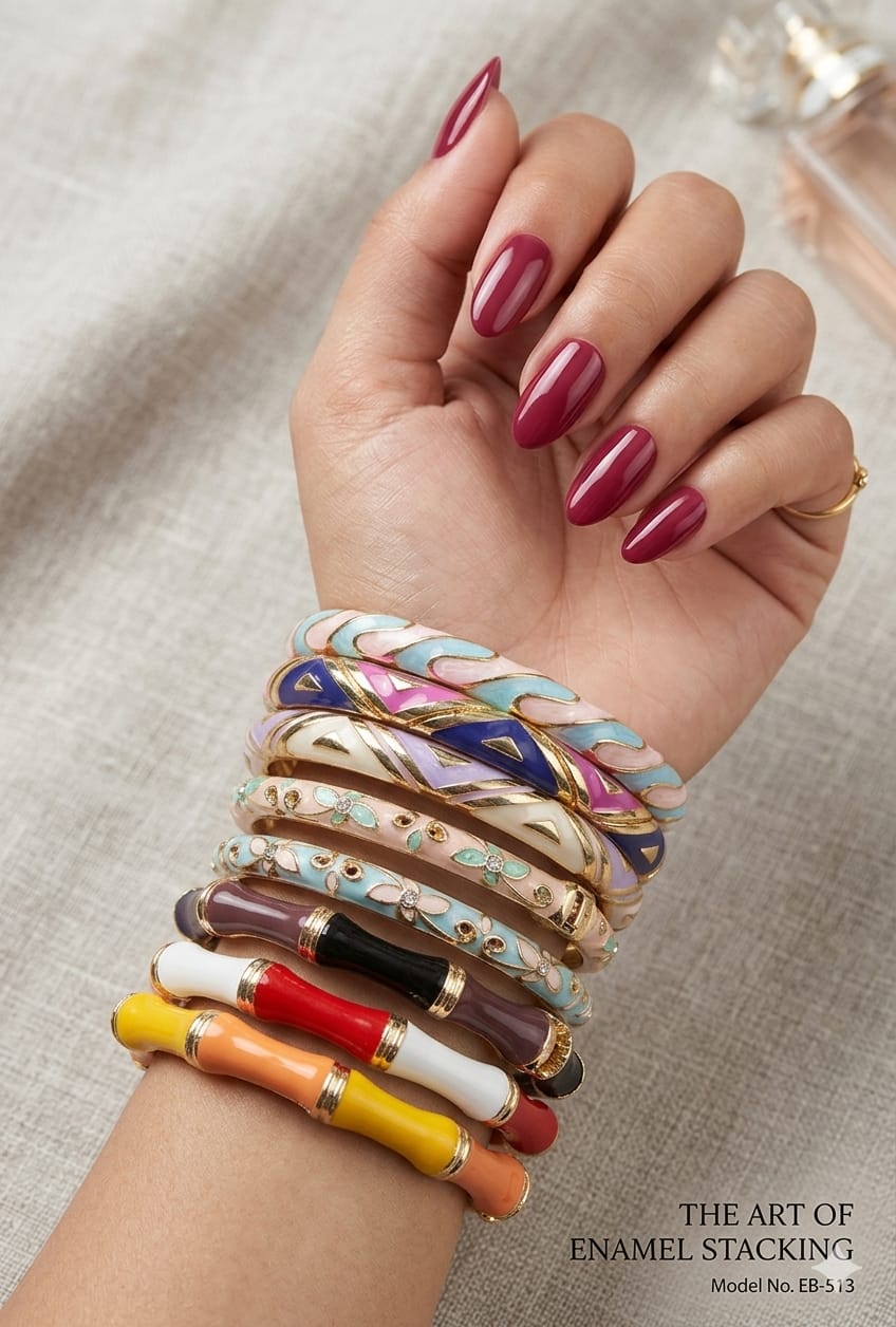 Meenakari Kada (Anti-Tarnish)